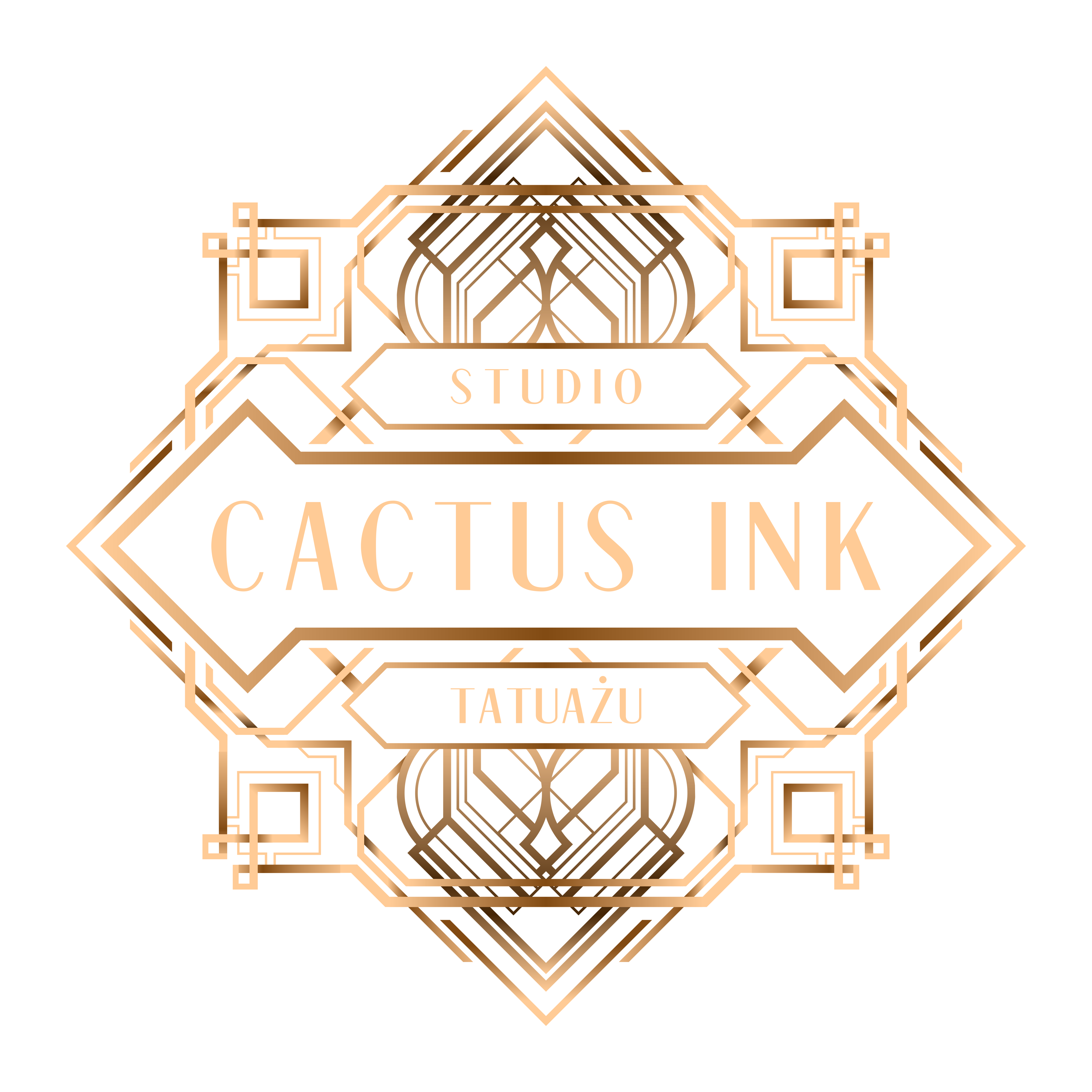cactus ink tatuaże